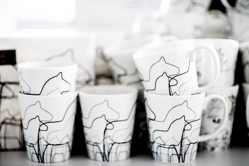 Bild 1 von Dalapferd-Becher aus Porzellan - typisch schwedisches Design