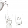 Bild 3 von Trinkglas-Dalapferd mit Glasmedaillon - typisch schwedisches Design