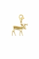 Anhänger Elch, gold