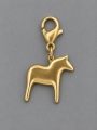 Anhänger Dalapferd, gold