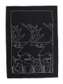 Bild 2 von Geschirrtuch Black Edition Rentier - typisch schwedisches Design im 3er Set