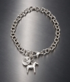 Armband mit  Dalapferd Anhänger