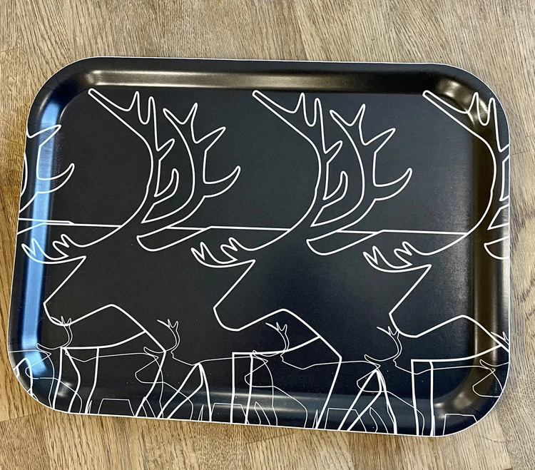 Bild 2 von Serviertablett - Rentier im typisch schwedischen  Design