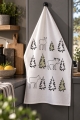 Bild 3 von Geschirrtuch - Wald und Tiere - typisch schwedisches Design im 3er Set