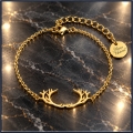 Armband Vaja mit Rentiergeweihmotiv