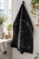 Bild 3 von Geschirrtuch  Black Edition Elchfamilie - typisch schwedisches Design
