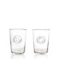 Bild 3 von Trinkglas-Rentier mit Glasmedaillon - typisch schwedisches Design