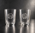 Bild 1 von Trinkglas-Rentier mit Glasmedaillon - typisch schwedisches Design